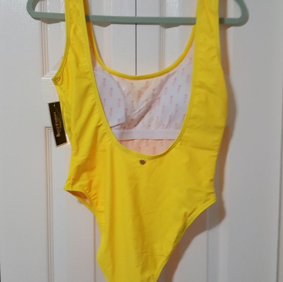 Juicy Couture yellow one piece swimsuit - Picture 4 of 8